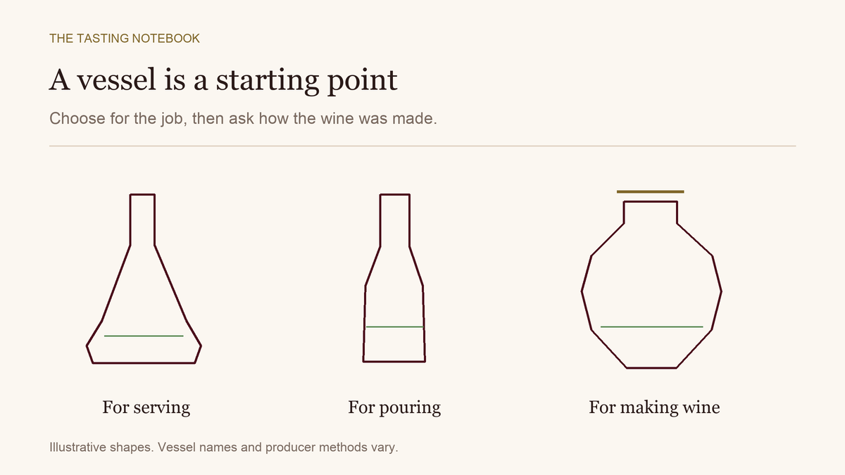 Wine decanter vs carafe: choose the serving job first