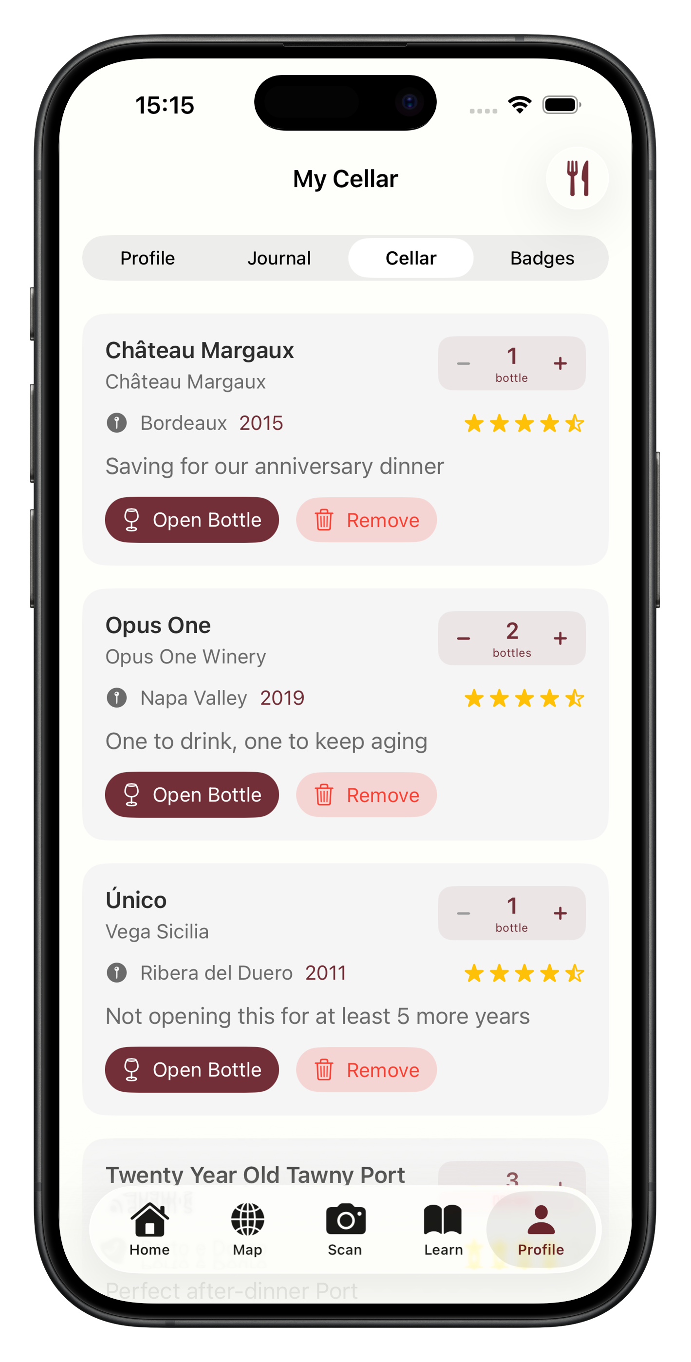 Wine Cellar screenshot