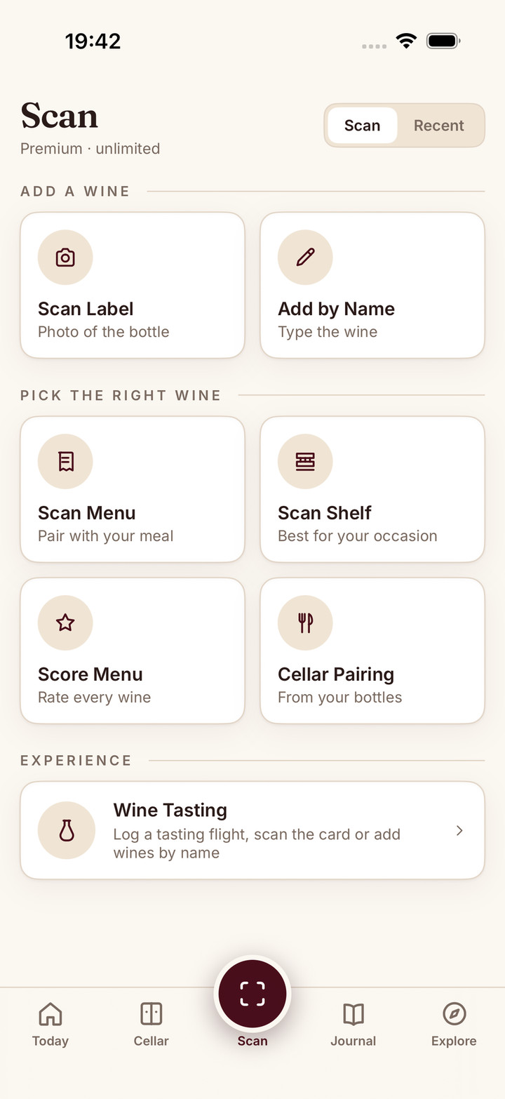 Sommo app screen