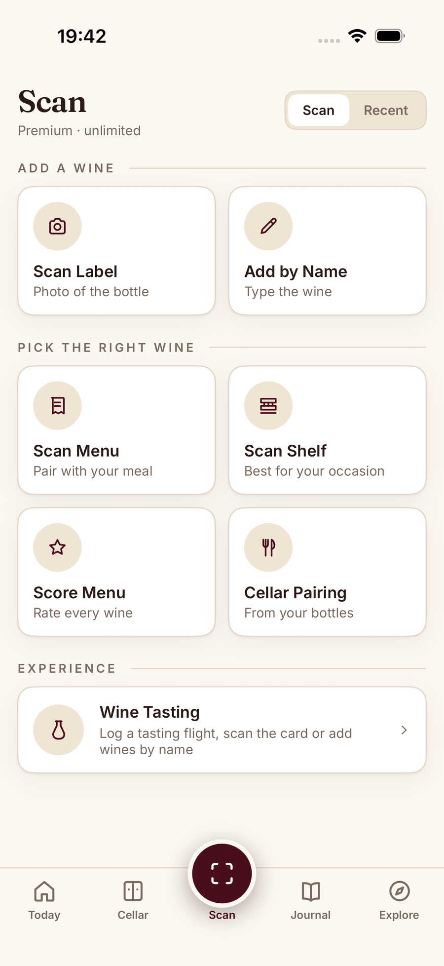 AI Wine Scanning screenshot