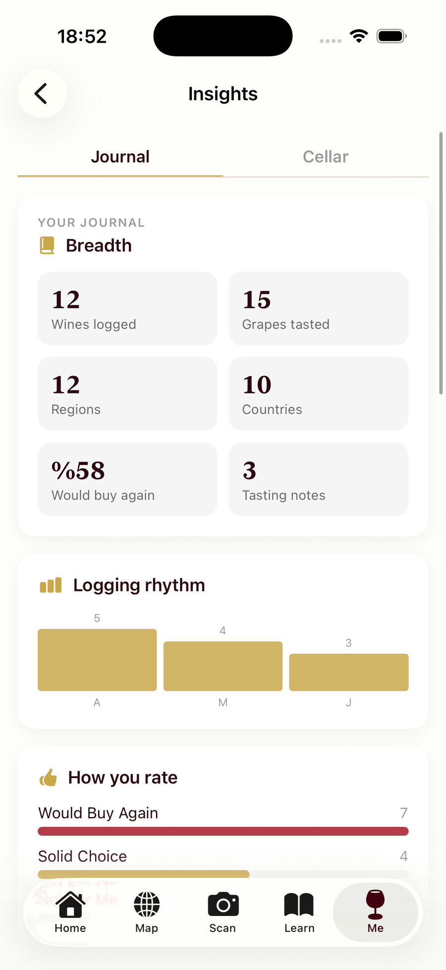 Wine Insights screenshot